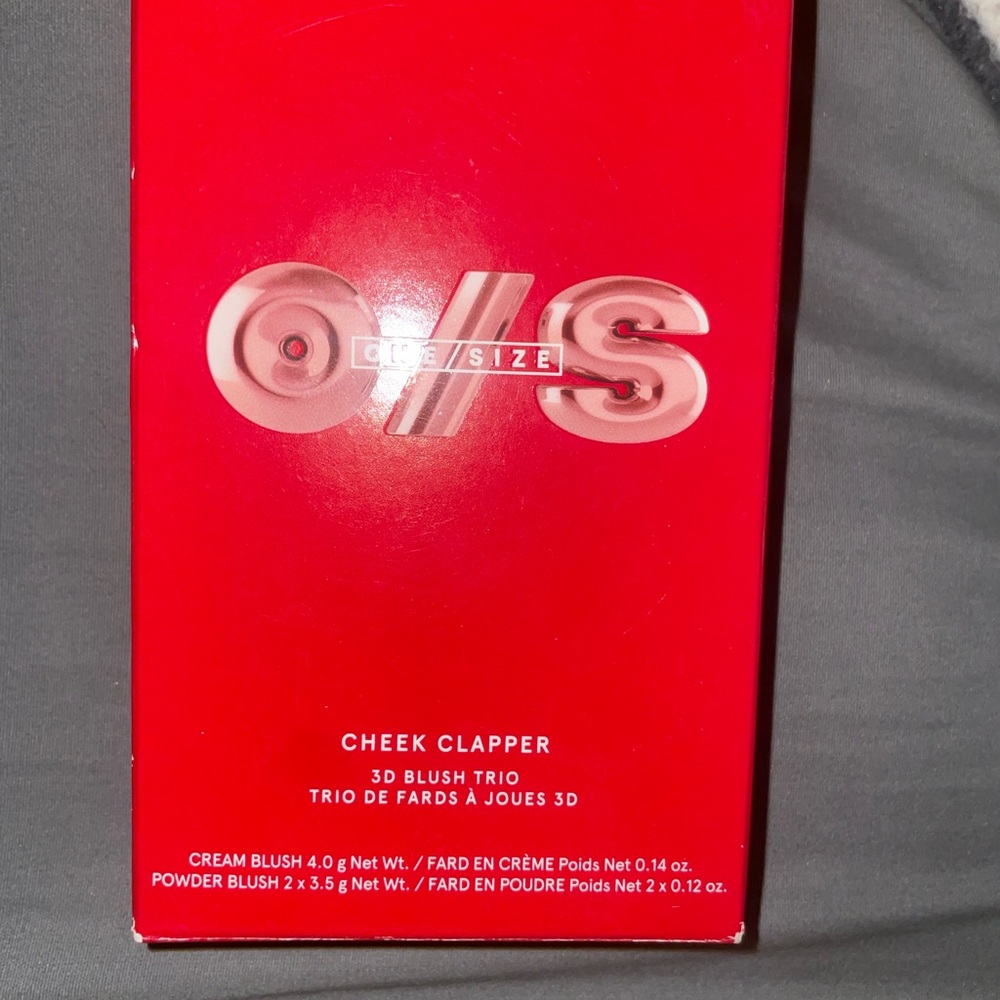 ONE/SIZE Cheek Clapper Blush Trio in Bold Red